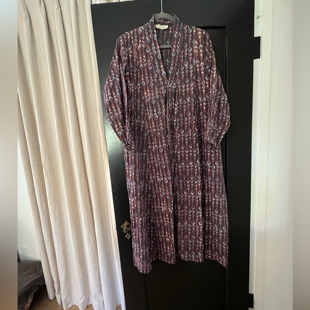Mes Filles purple Patterned Long Sleeve Dress